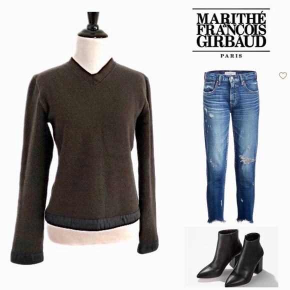 Marithe Francois Girbaud Sweaters - Marithe Francois Girbaud 100% Wool Sweater Jumper